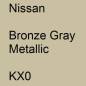 Preview: Nissan, Bronze Gray Metallic, KX0.